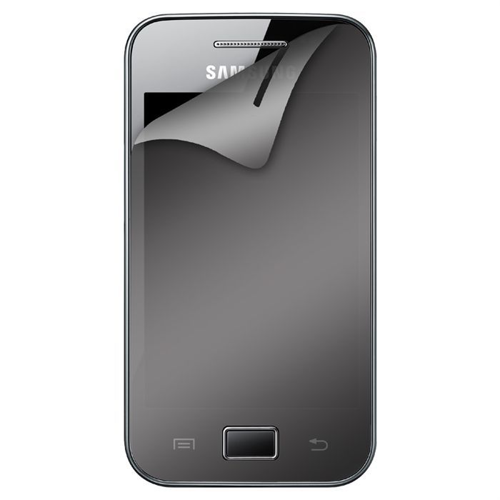 Lot Galaxy Ace S5830 de 2 protège-écrans 1 effet