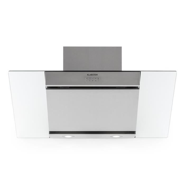 Klarstein Zola - Hotte aspirante murale (90cm,2
