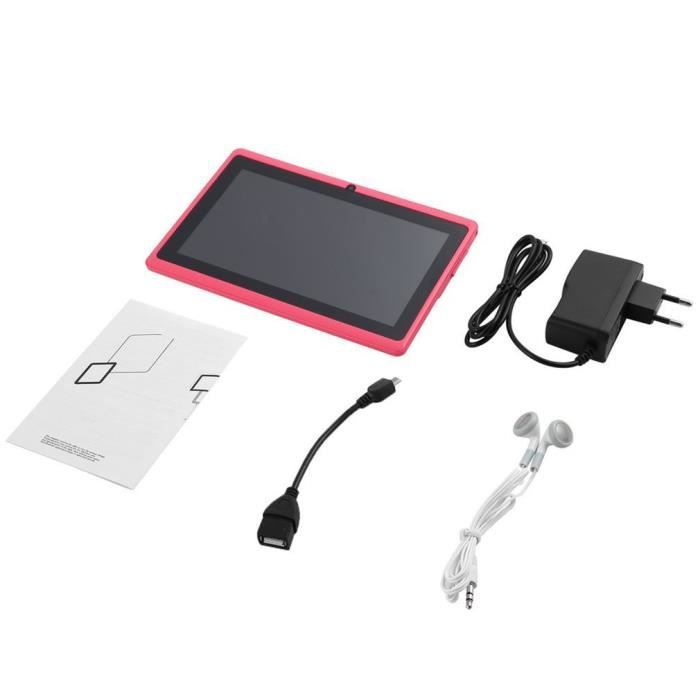 Tablette Quad-Core 7 pouces Q88h A33 pour Android3