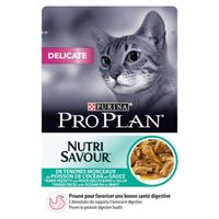 BOITES - PATÉES PRO PLAN Nutrisavour Delicate au poisson - Pochons BOITES - PATÉES PRO PLAN Nutrisavour Delicate au poisson - Pochons