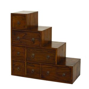 Meuble escalier double face 76x76cm LOLA