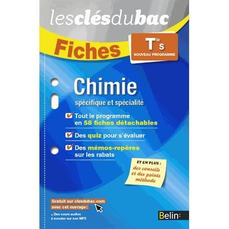 Chimie Tle S Spécifique Et Spécialité - 