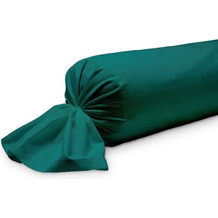 TODAY Taie de traversin 100% coton - 45x185 cm - Emeraude
