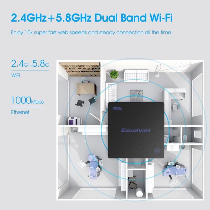 Excelvan Z85-Mini PC-Intel Atom X5-Z8350 Quad1