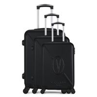 SET DE VALISES Set de 3 valises ABS - Coques rigides - 4 roues 50 SET DE VALISES Set de 3 valises ABS - Coques rigides - 4 roues 50