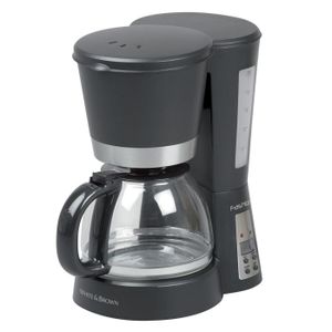 WHITE & BROWN FA832 Cafeti?re filtre programmable Fashion - Noir