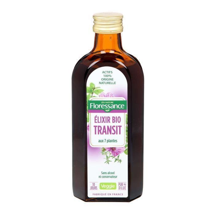 FLORESSANCE Elixir transit - Bio - 240 ml - 7 plantes