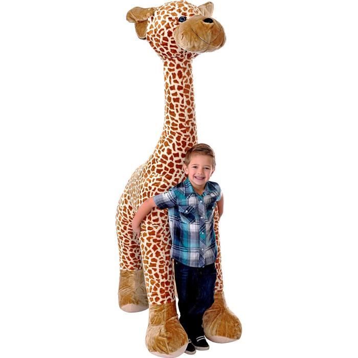 INFLATE-A-MALS Peluche gonflable Girafe 1,80m - Ultra résistante