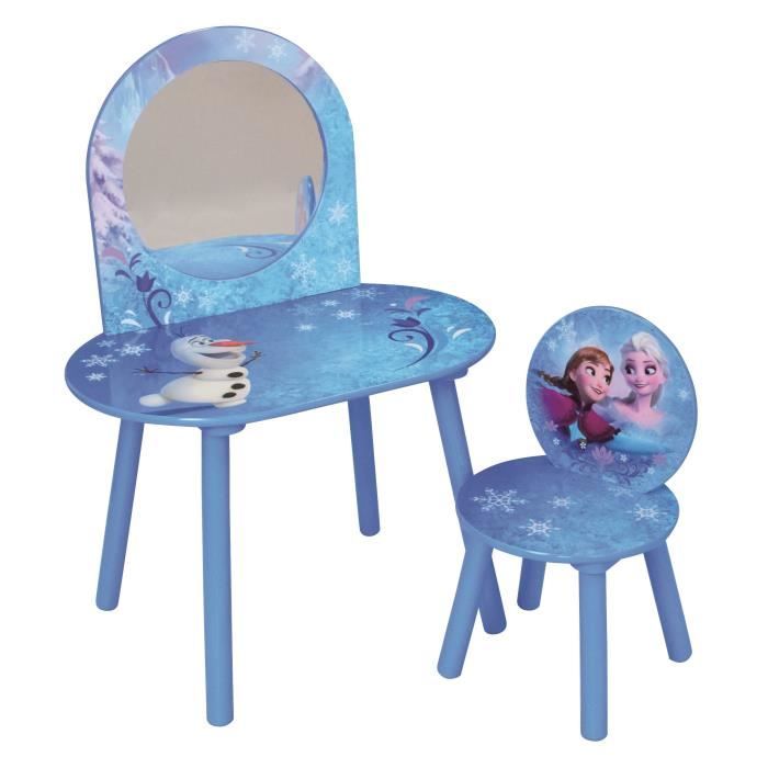 Fun House Disney Reine des Neiges coiffeuse avec chaise pour enfant