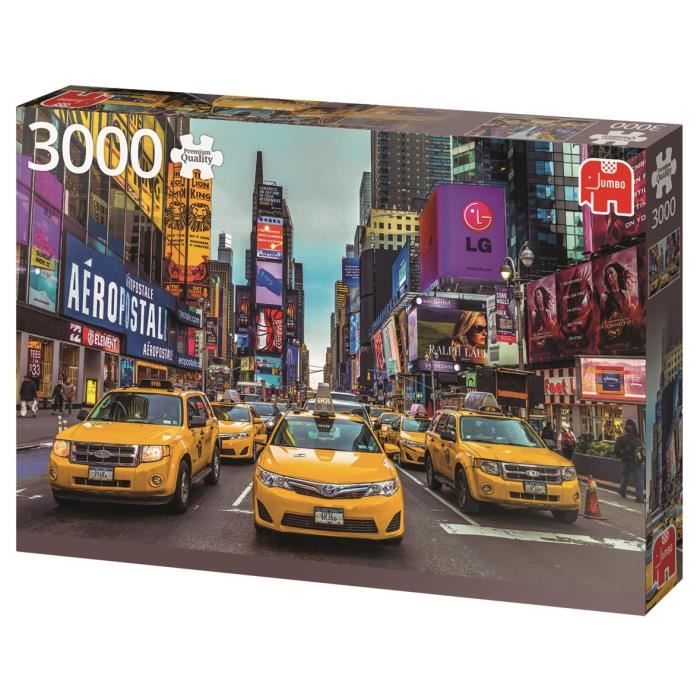 JUMBO Puzzle 3000 pièces Taxis de New York