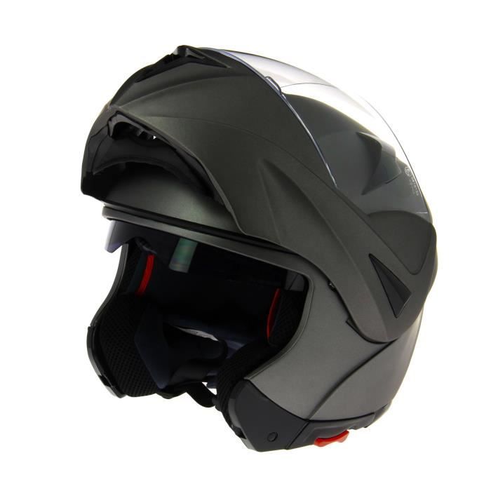 Casque Modulable Gris Anthacite