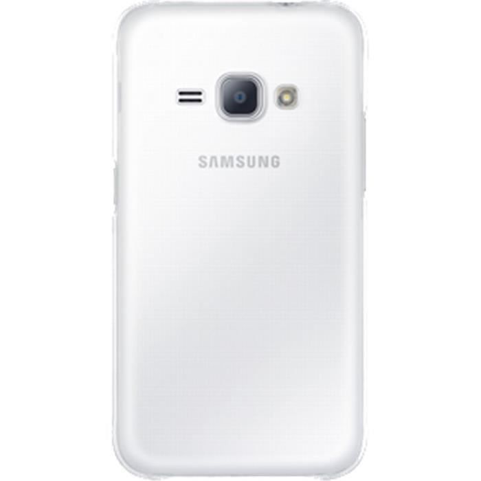 SAMSUNG Coque rigide EF-AJ120CT - Pour Samsung Galaxy J1 J120 2016 - Transparente