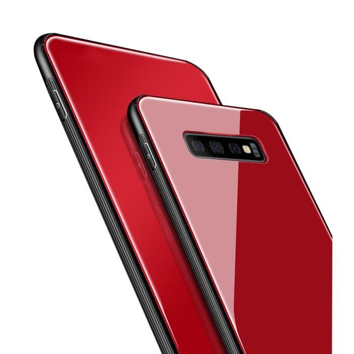 coque silicone samsung s10 rouge