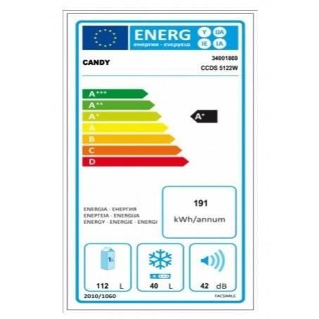  Réfrigérateur 2 Portes CCDS5122W2
