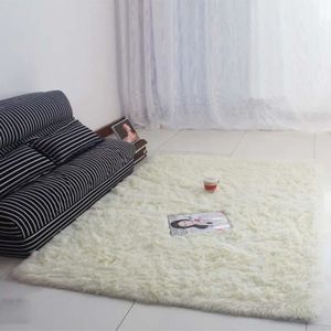  Tapis  Shaggy blanc  Achat Vente Tapis  Shaggy blanc  pas 