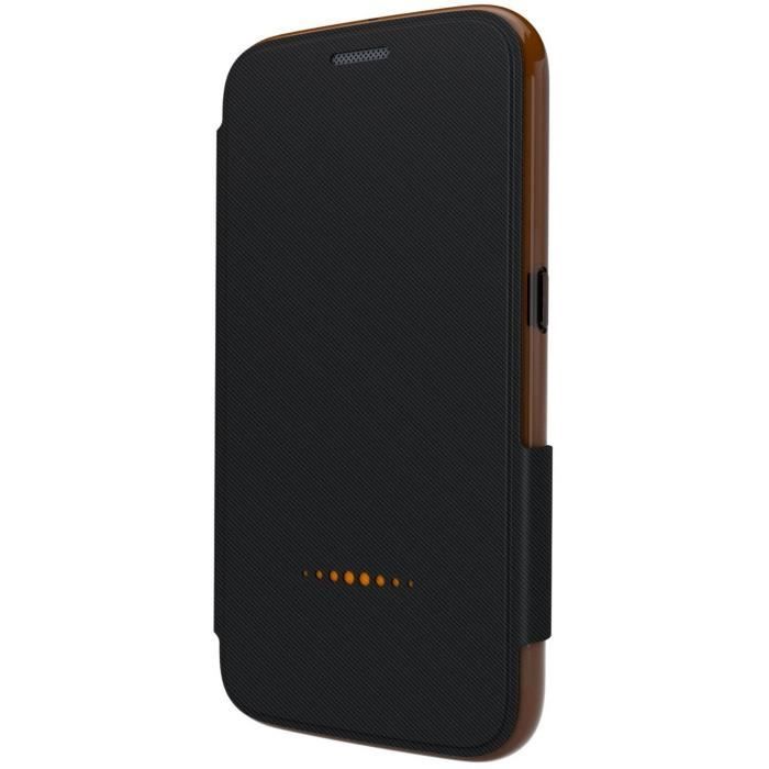 GEAR4 D3O Oxford Etui - Galaxy S7 Edge - Noir