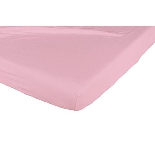 CANDIDE Drap housse coton 70x140 cm - Framboise