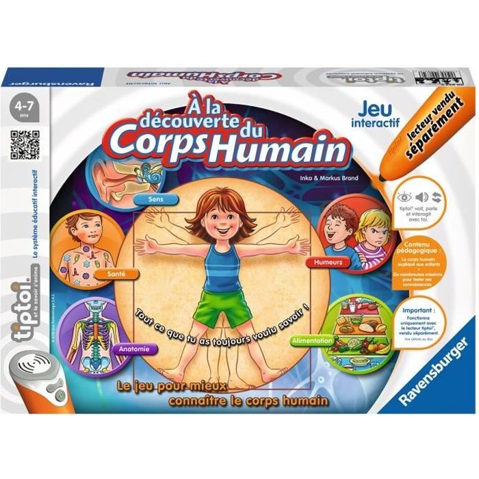 TIPTOI A la découverte du corps humain