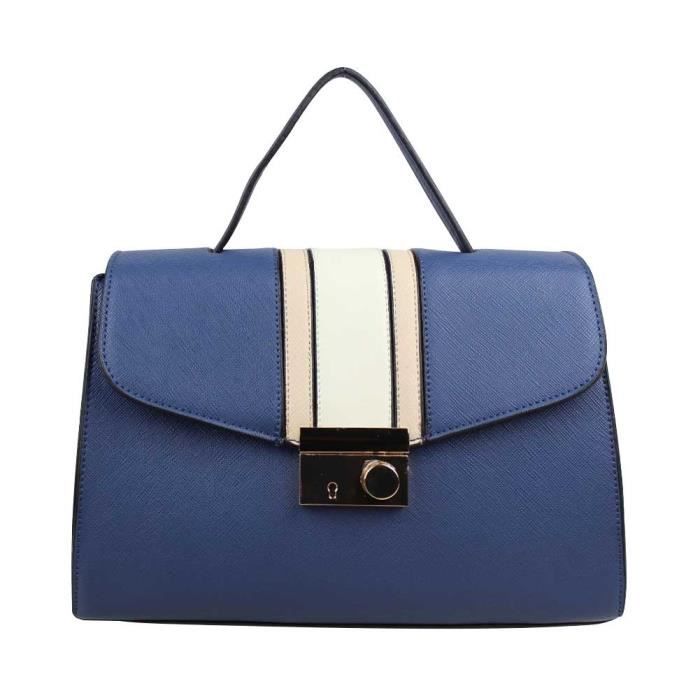 Saffiano Sac À Marine Main Effet 71383bleu 76ybYfgv