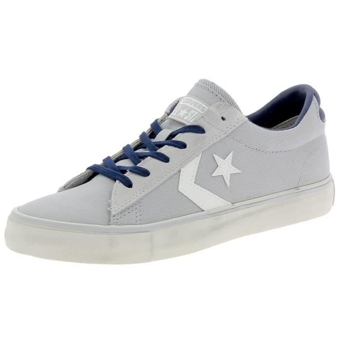 converse pro leather vulc ox white blue royal