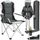 1 Chaise de Camping Pliable Rembourrage en Mousse