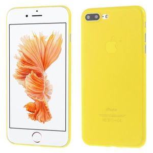 coque iphone 7 jaune pastel