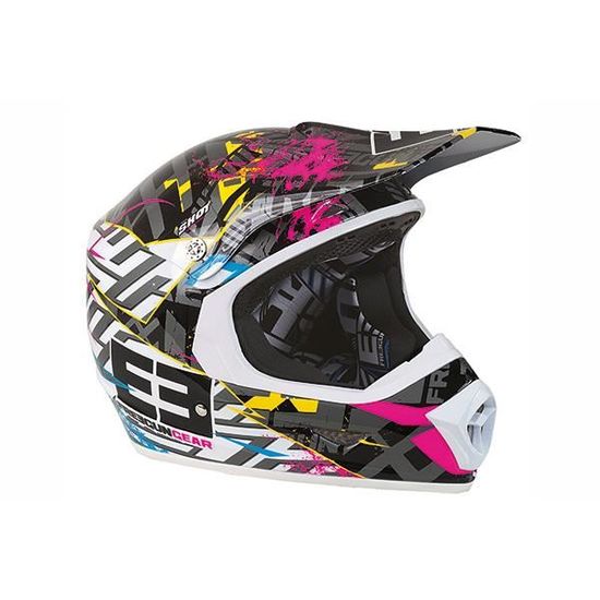 Casque Cross Freegun Nova Noir Achat Vente Casque Moto
