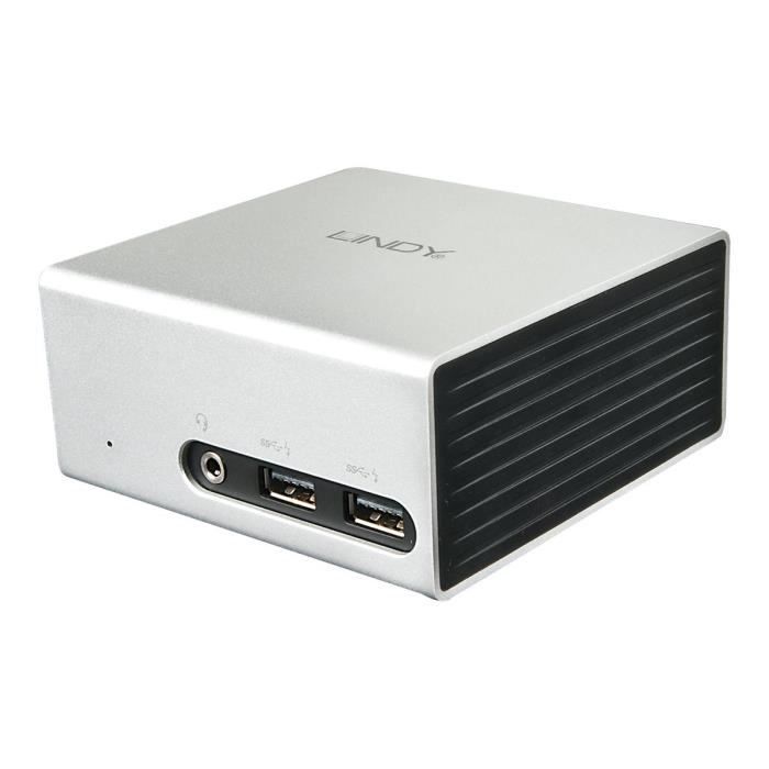 LINDY Docking Station USB 3.1 pour ordinateur portable - HDMI/DVI 4K