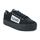 No Name Plato Sneaker Twill Patch Basket Compensée