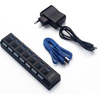 HUB USB3.0 HUB 7 ports USB v3.0 + 5V/2A Power HUB USB3.0 HUB 7 ports USB v3.0 + 5V/2A Power