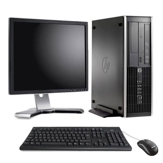 Pc De Bureau Hp Compaq 8100 Elite 3 2ghz 4 Go 320 Go Ecran