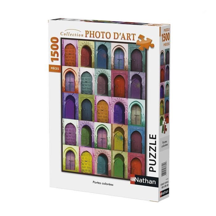 Puzzle Portes Colorées