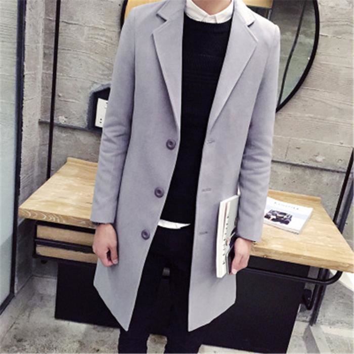 5xl Homme Elégant Haut Hiver Classique Nouvelle Doux Personnalité M 2018 Manteau Rétro Qualité oChdQrxsBt