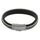 Bracelet homme cuir marron tresse