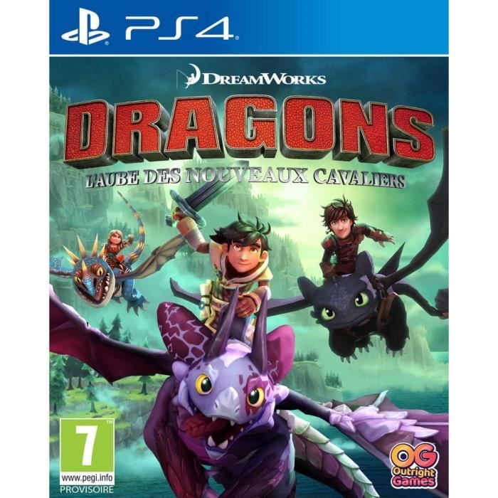 Dragons : L'aube des nouveaux Cavaliers Jeux PS4
