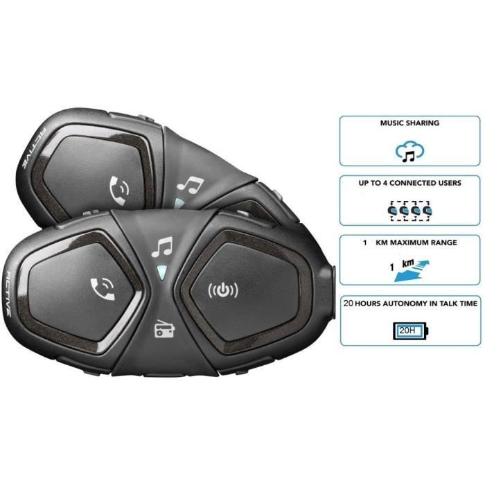 CELLULAR LINE Intercom moto - Active - Duo