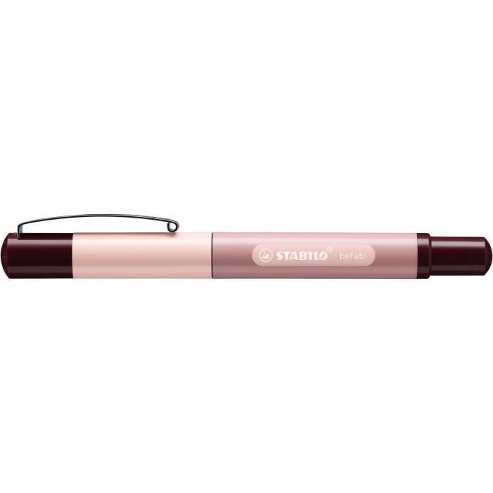 STABILO Stylo-plume beFab! - Collection Duocolors : chair-rosé