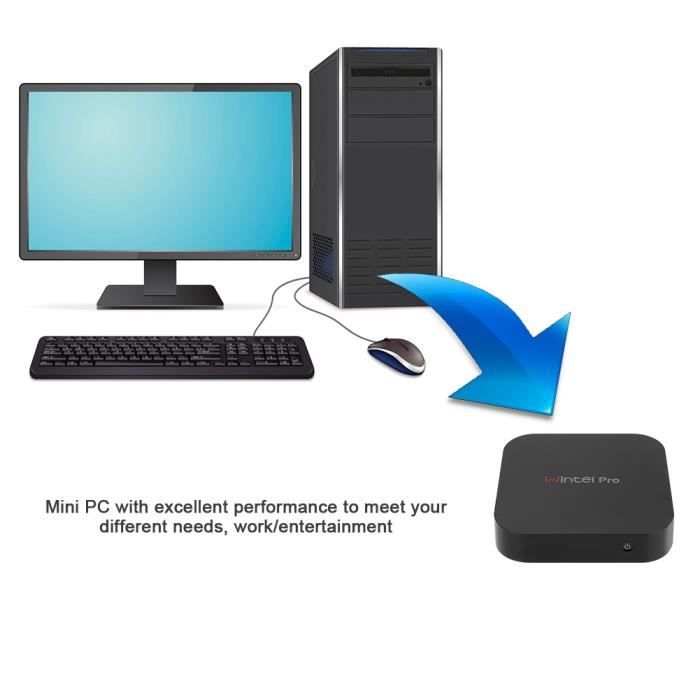 Mini PC pour ordinateur portable tablette Intel1