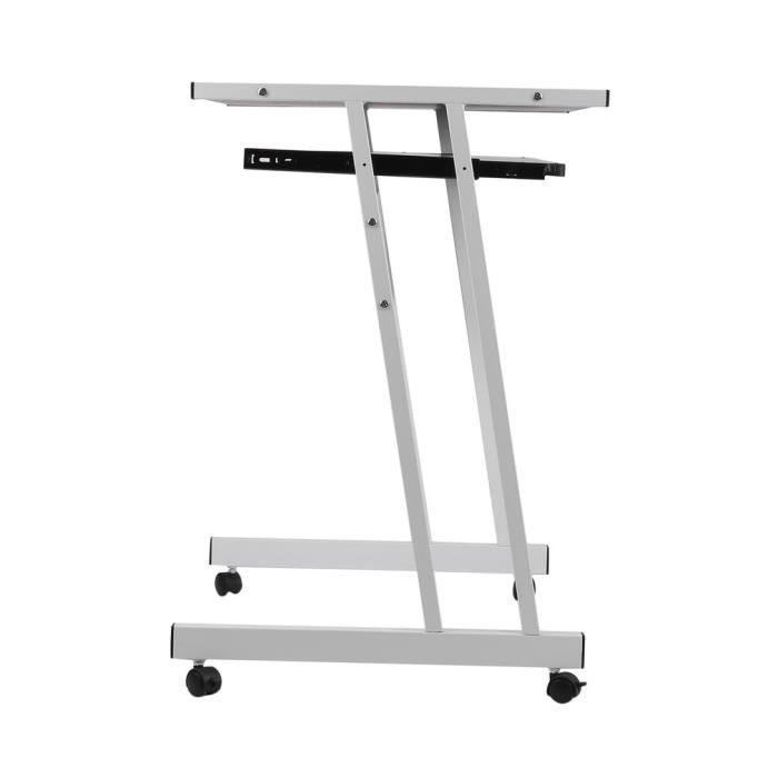 Table Ordinateur pc A Roulette 62*48*73CM en 2