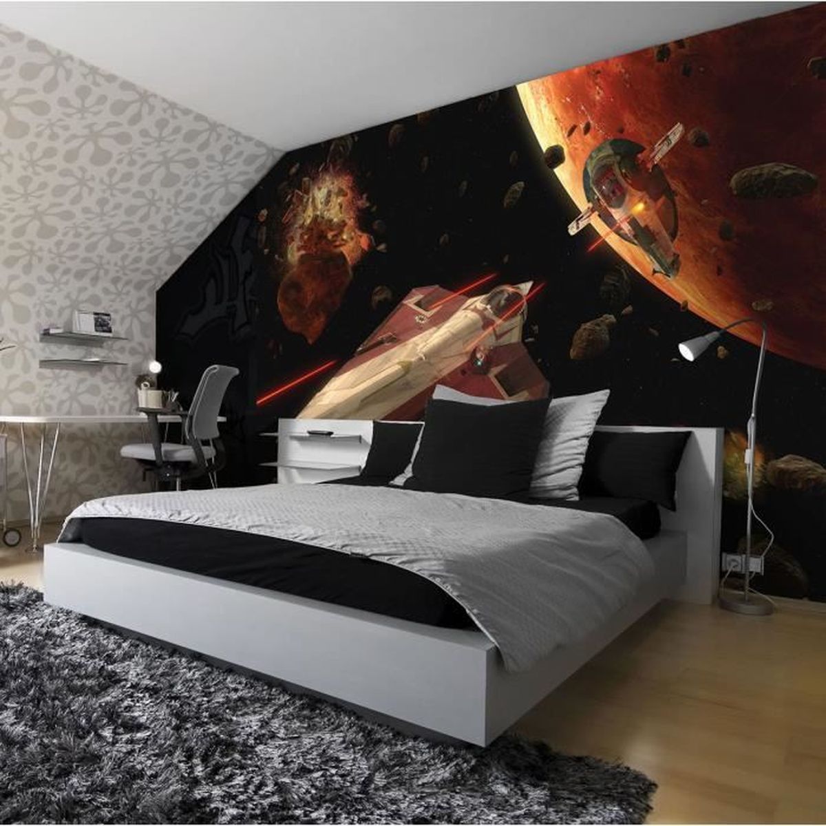 Papier Peint Star Wars 70,5 x 104 cm – Fresque Murale ...