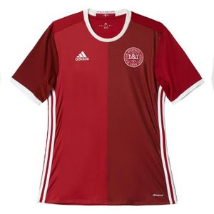 Maillot Domicile Danemark 2008/2009 XL - Porté Match, Signé #18 - Adidas