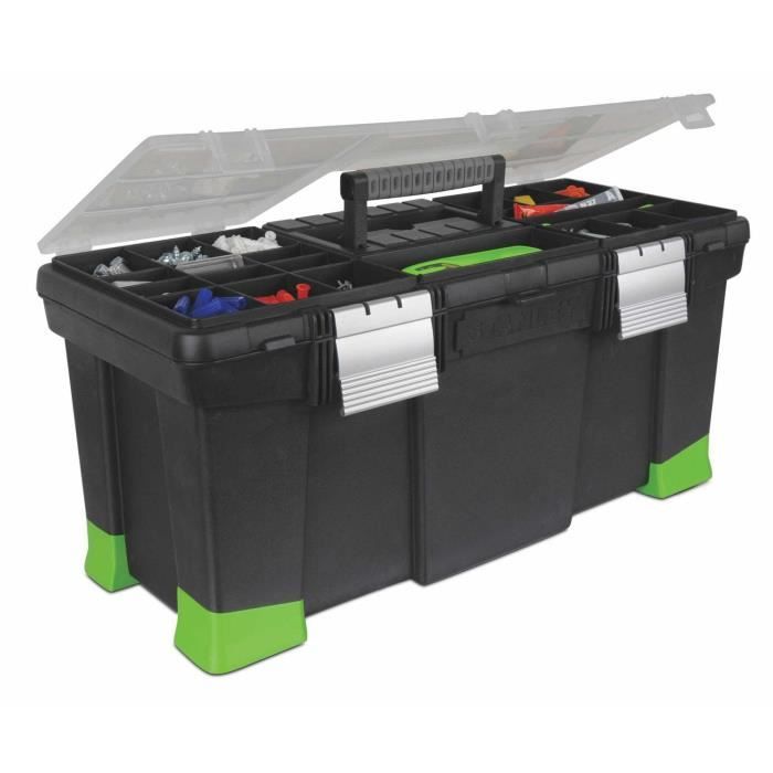 STANLEY Boîte à outils vide Hi viz 55cm