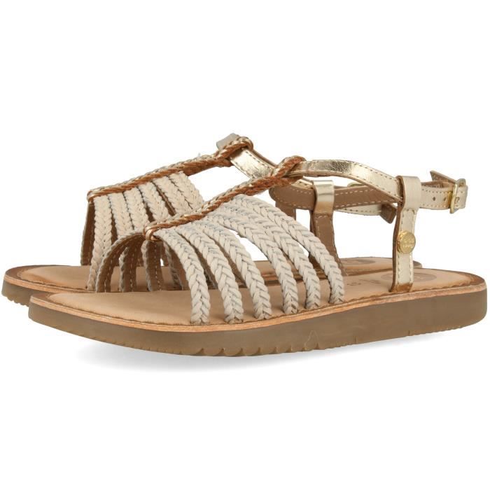 GIOSEPPO Sandales Beige et argenté Enfant fille