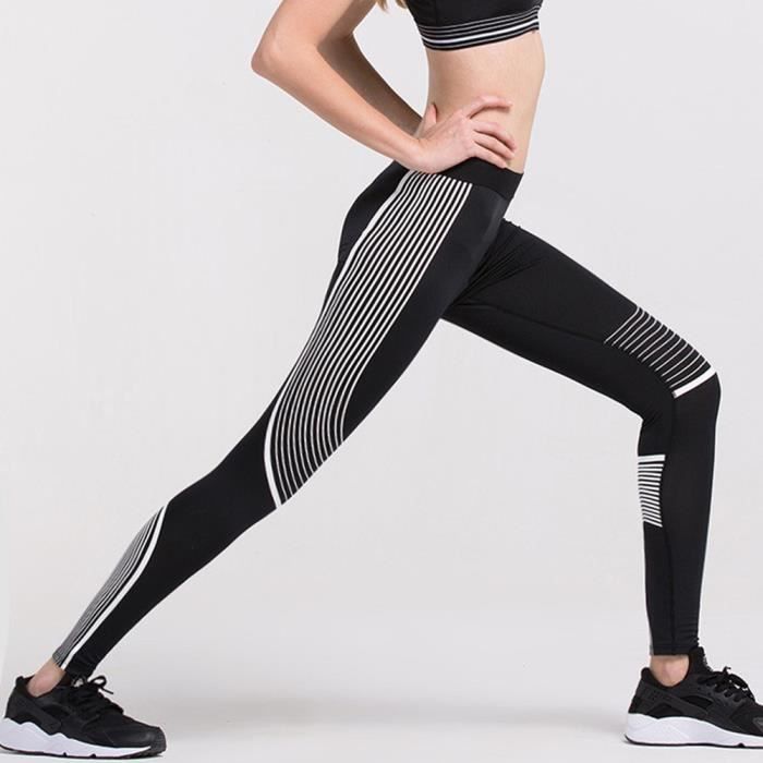 pantalon blanc sport femme
