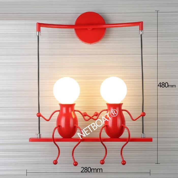 Lampe Murale Moderne Mode Applique Murale Créatif Simplicité Design