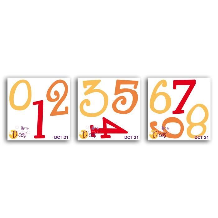 LES D'COS® DE TOGA Pack de 3 Dies Chiffres Mathilda