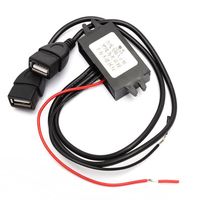 CONVERTISSEUR AUTO NEUFU Double USB DC-DC Voiture moto 12V à 5V 3A 15 CONVERTISSEUR AUTO NEUFU Double USB DC-DC Voiture moto 12V à 5V 3A 15