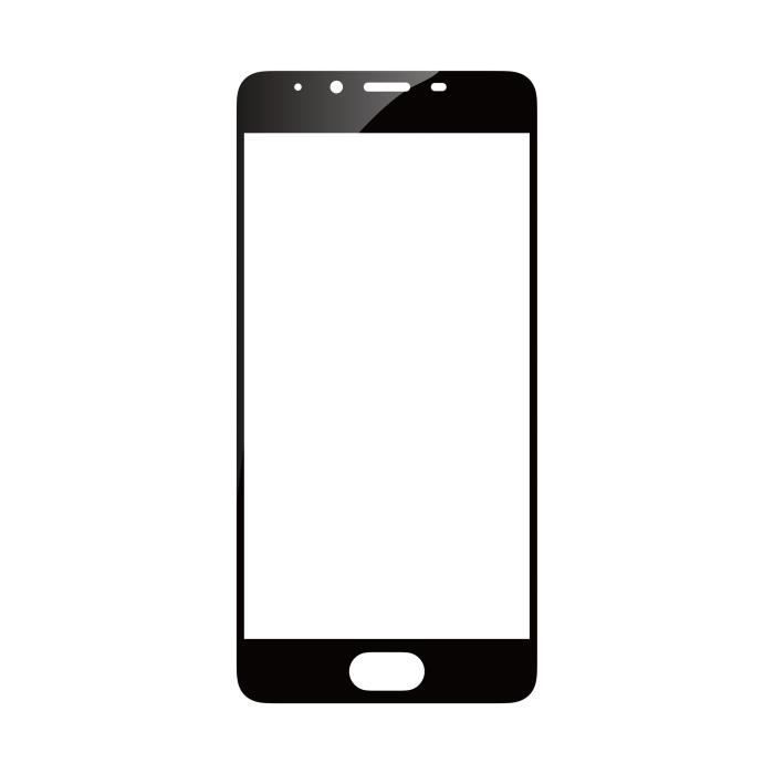 MEIZU Protège écran anti-explosion pour Meizu M5 Note - Contour noir