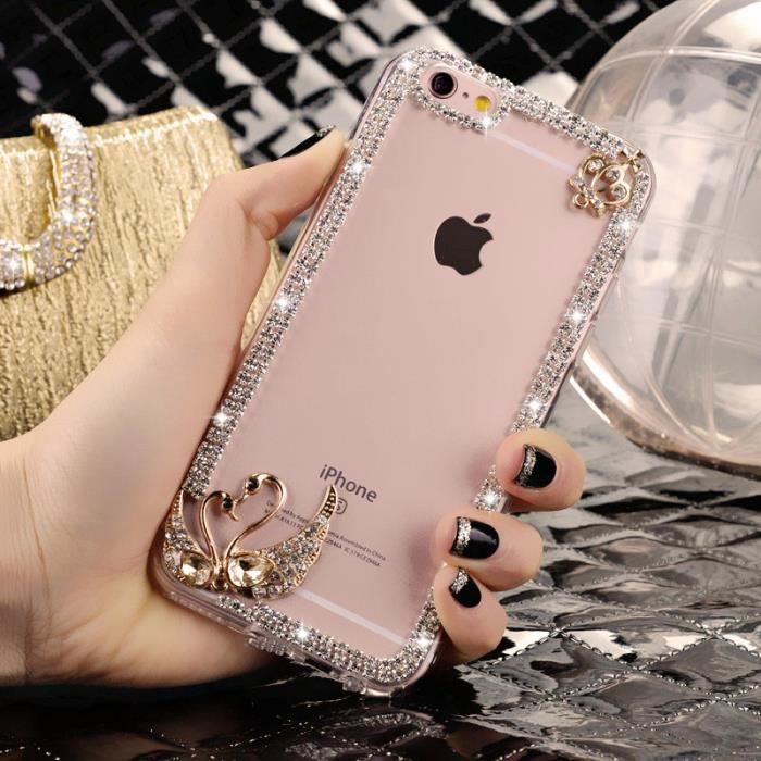 coque iphone 8 strass