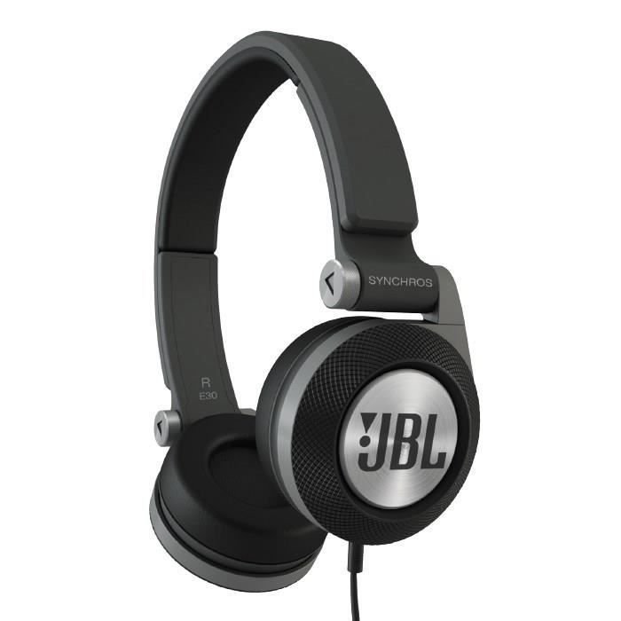 Jbl Casque Filaire E30 Supra Auriculaire Noir Casque écouteurs